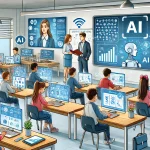 Teknologi AI dalam pembelajaran di kelas modern