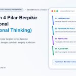 Menerapkan 4 Pilar Berpikir Komputasional (Computational Thinking) dalam Pemecahan Masalah Sehari-hari [Seri INFORMATIKA #1]