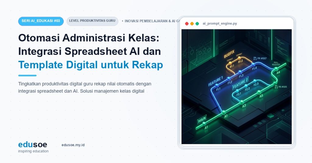 Otomasi Administrasi Kelas: Integrasi Spreadsheet AI dan Template Digital untuk Rekap Nilai Siswa Zero-Stress [Seri AI_EDUKASI #3]