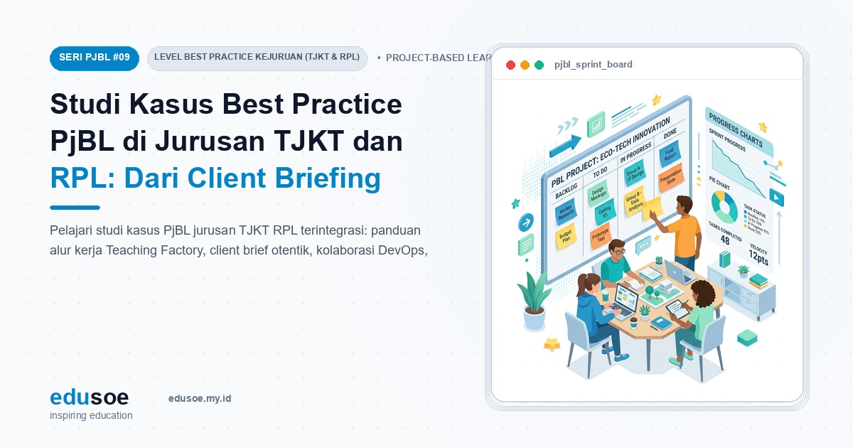 Studi Kasus Best Practice PjBL di Jurusan TJKT dan RPL: Dari Client Briefing hingga Deployment Produk Nyata [Seri PJBL #9]
