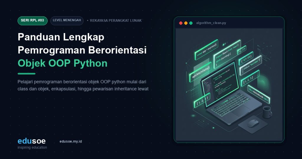 Panduan Lengkap Pemrograman Berorientasi Objek OOP Python [Seri RPL #3]