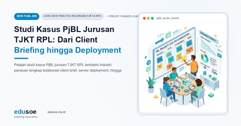 Studi Kasus PjBL Jurusan TJKT RPL: Dari Client Briefing hingga Deployment Produk Nyata [Seri PJBL #9]