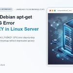 How to Fix Debian apt-get update GPG Error NO_PUBKEY in Linux Server